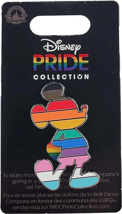 item Disney Pin - Pride Collection - Mickey Mouse - Rainbow Silhouette 71yxngsoqml-ac-sy741-jpg