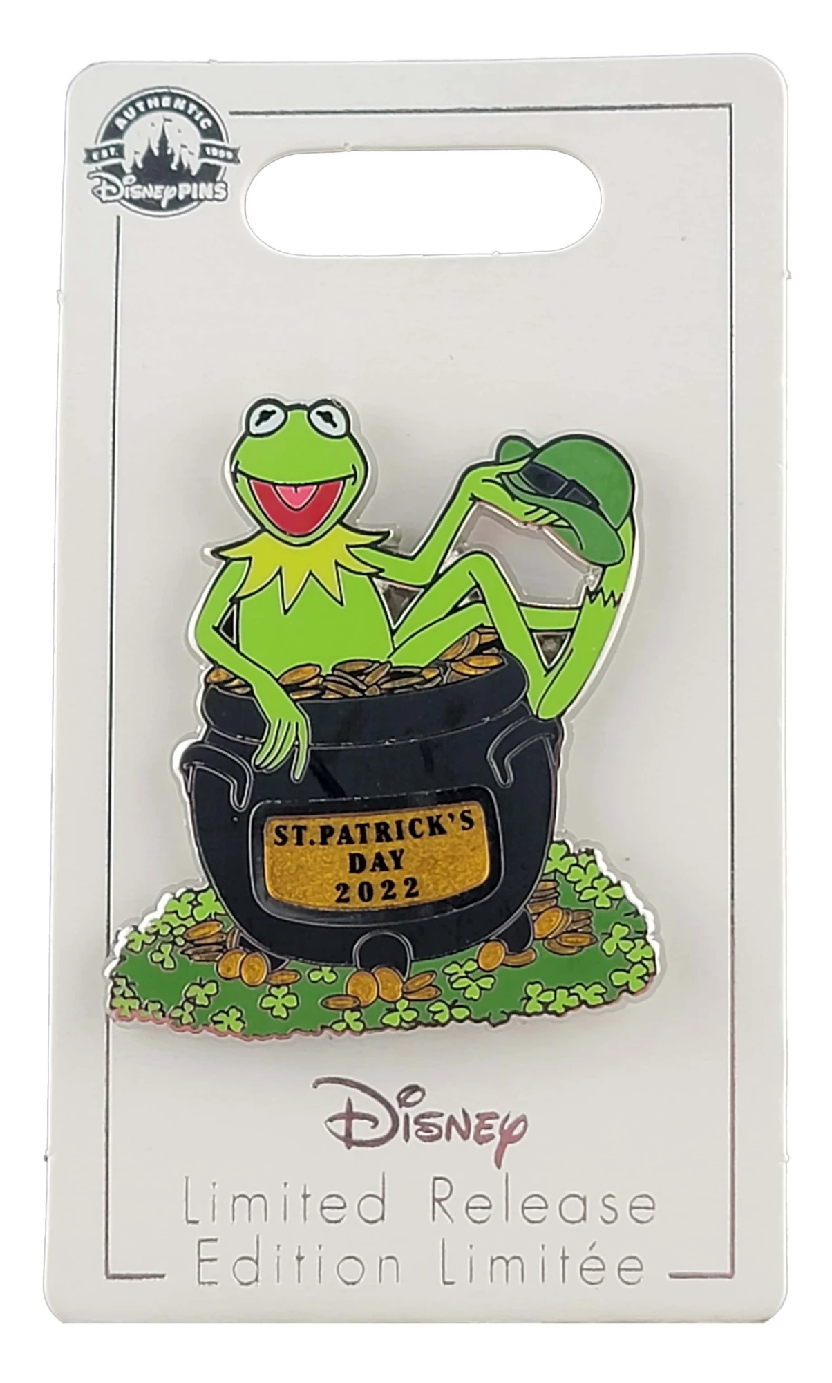 item Disney Pin - 2022 St Patrick Day - Muppets - Kermit the Frog 146936