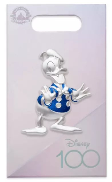 products Disney Pin - Disney 100 Celebration - Platinum - Donald Duck