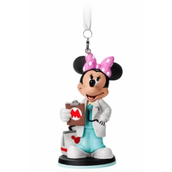 item Disney Parks - Minnie Mouse as Doctor - Sketchbook Ornament disney-minnie-mouse-as-doctor-figural-ch