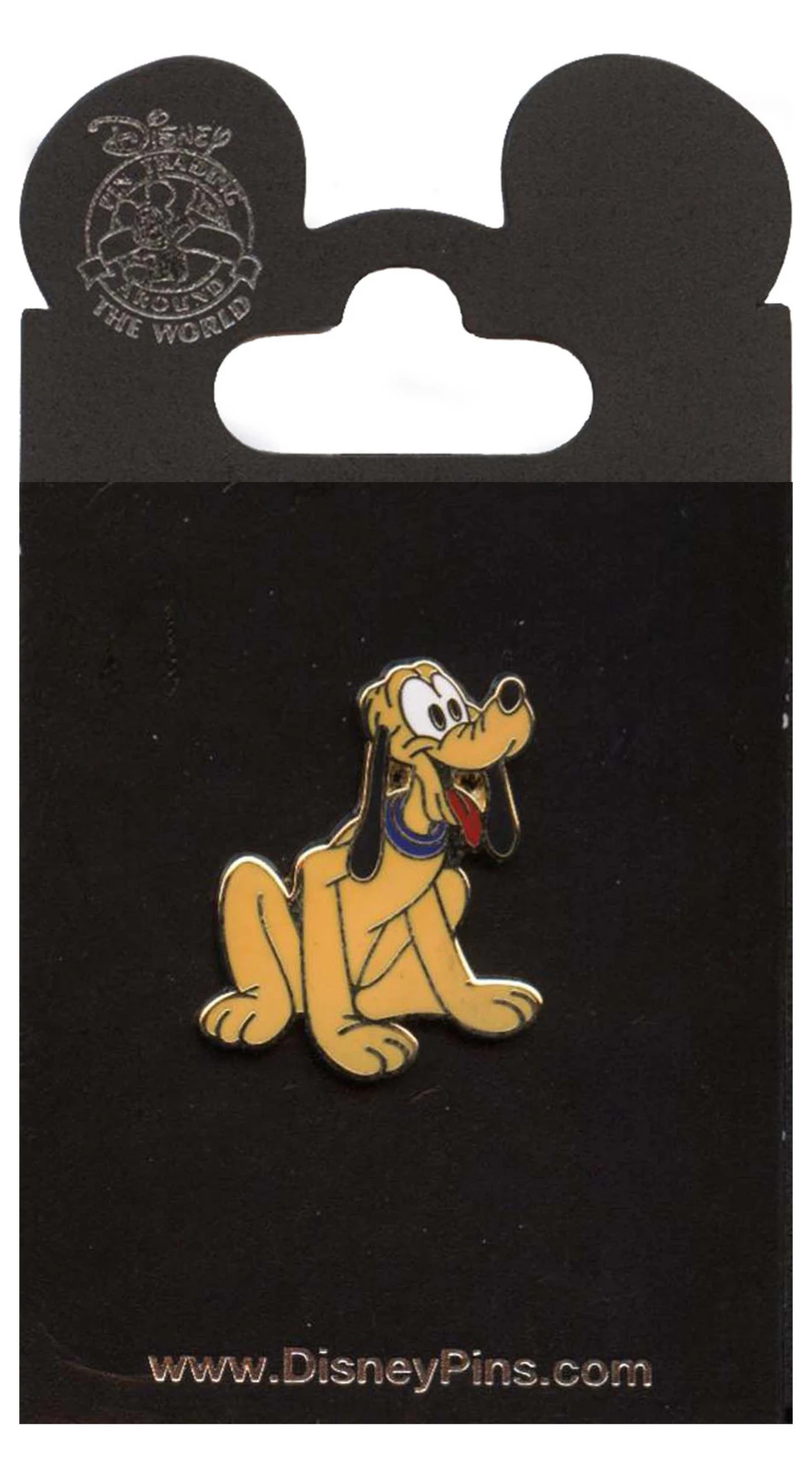 item Disney Pin - Pluto - Sitting with Blue Collar 1110