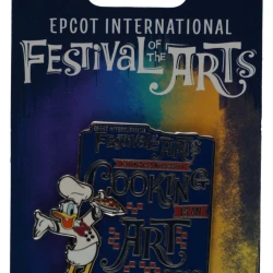 item Disney Pin - Festival of the Arts - 2019 Donald Cooking is an Art 132989