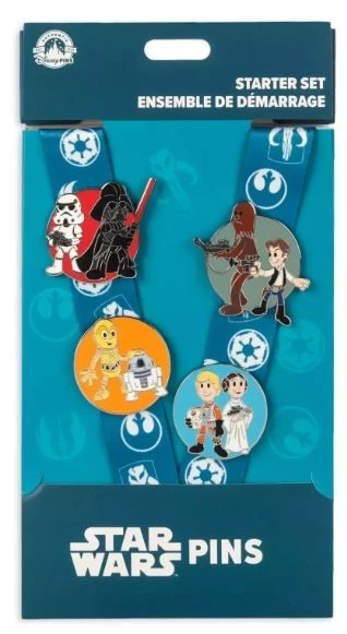 item Disney Starter Pin Set - Star Wars - Retro Cartoon 167808.webp