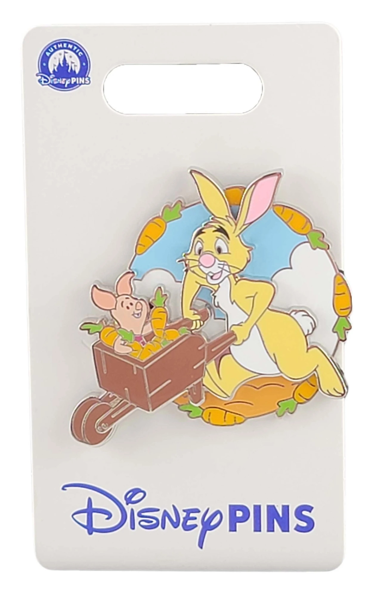 products Disney Pin - Winnie the Pooh - Rabbit and Piglet - Wheelbarrow
