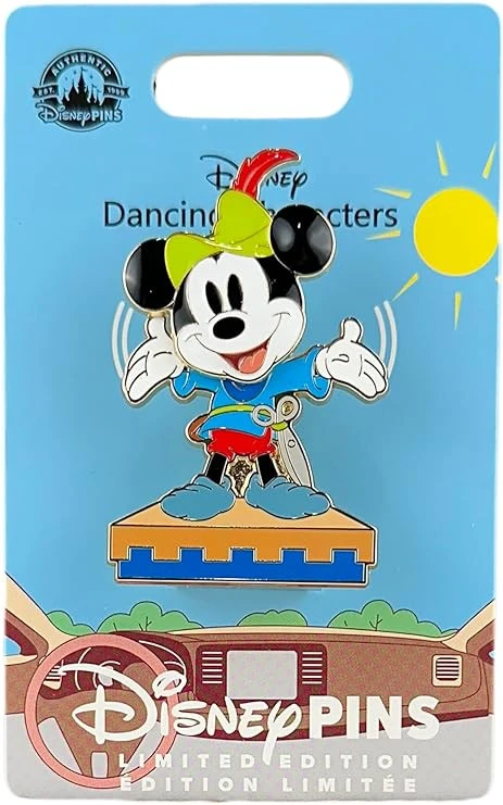 item Disney Pin - Dancing Characters - Brave Little Tailor - Mickey 71iwoftee1l-ac-sy741-jpg