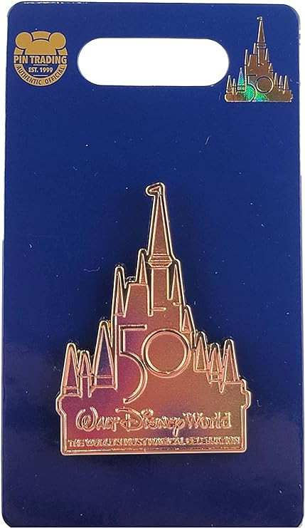 products Disney Pin - Walt Disney World - 50th Anniversary - Iridescent Cinderella Castle
