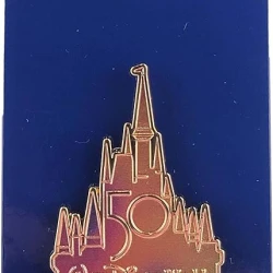 item Disney Pin - Walt Disney World - 50th Anniversary - Iridescent Cinderella Castle 71lhybuwr0l-ac-sy741-jpg