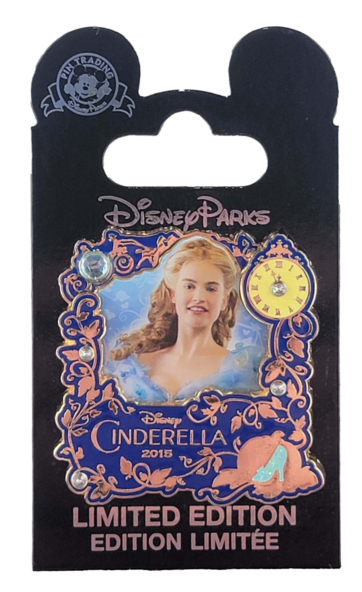 products Disney Pin - Cinderella - Live Action - 2015