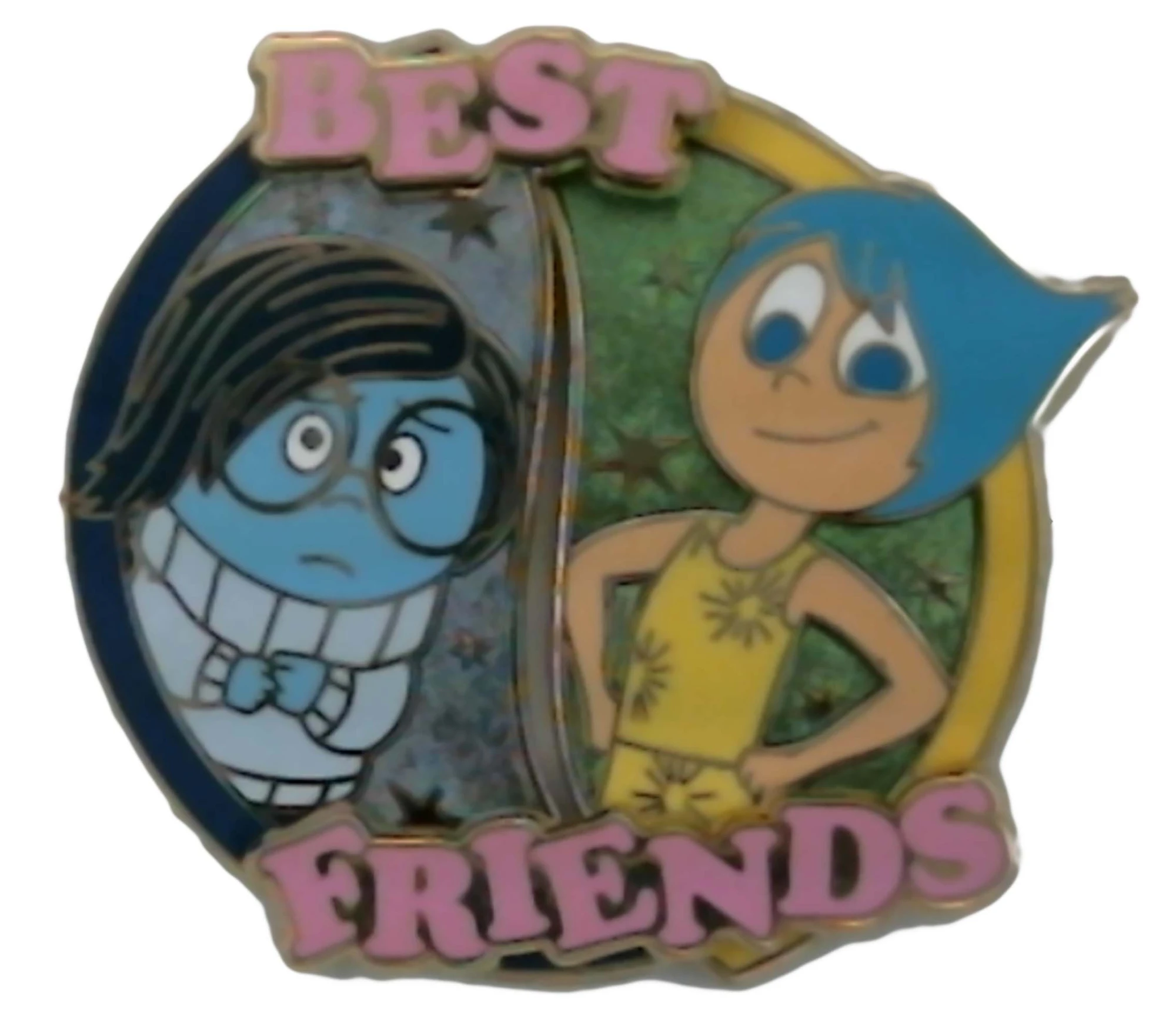 item Disney Pin - Best Friends Series - Inside Out - Joy and Sadness 109922w