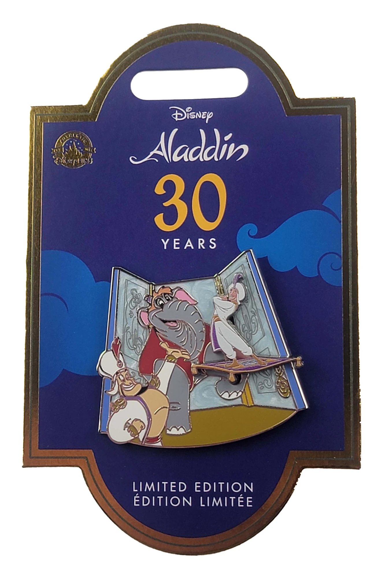 item Disney Pin - Aladdin - 30th Anniversary - Prince Ali, Abu, and Genie 152320