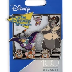 item Disney Pin - Chip, Dale, Gadget, Baloo, Darkwing Duck - Disney Afternoon - Decades - Disney 100 158948.jpeg