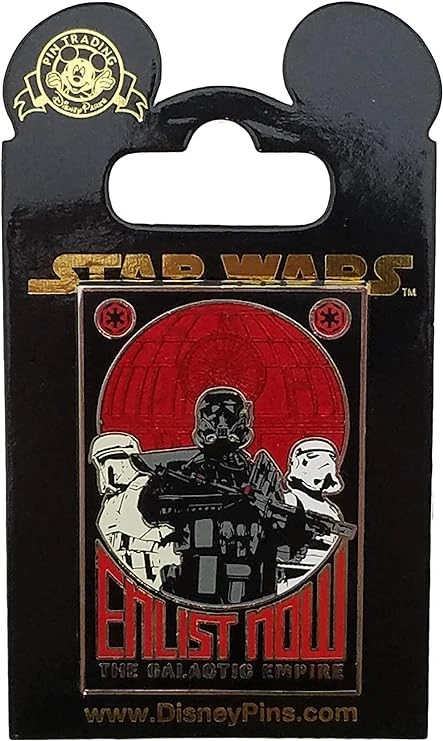 item Disney Pin - Star Wars: Rogue One - Enlist Now Empire Poster 81jdrup4pll-ac-sy741-jpg.webp