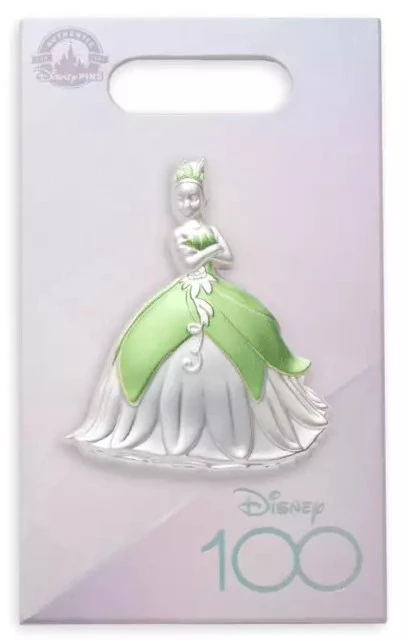 item Disney Pin - Disney 100 Celebration - Platinum - Princess and the Frog - Tiana 153038