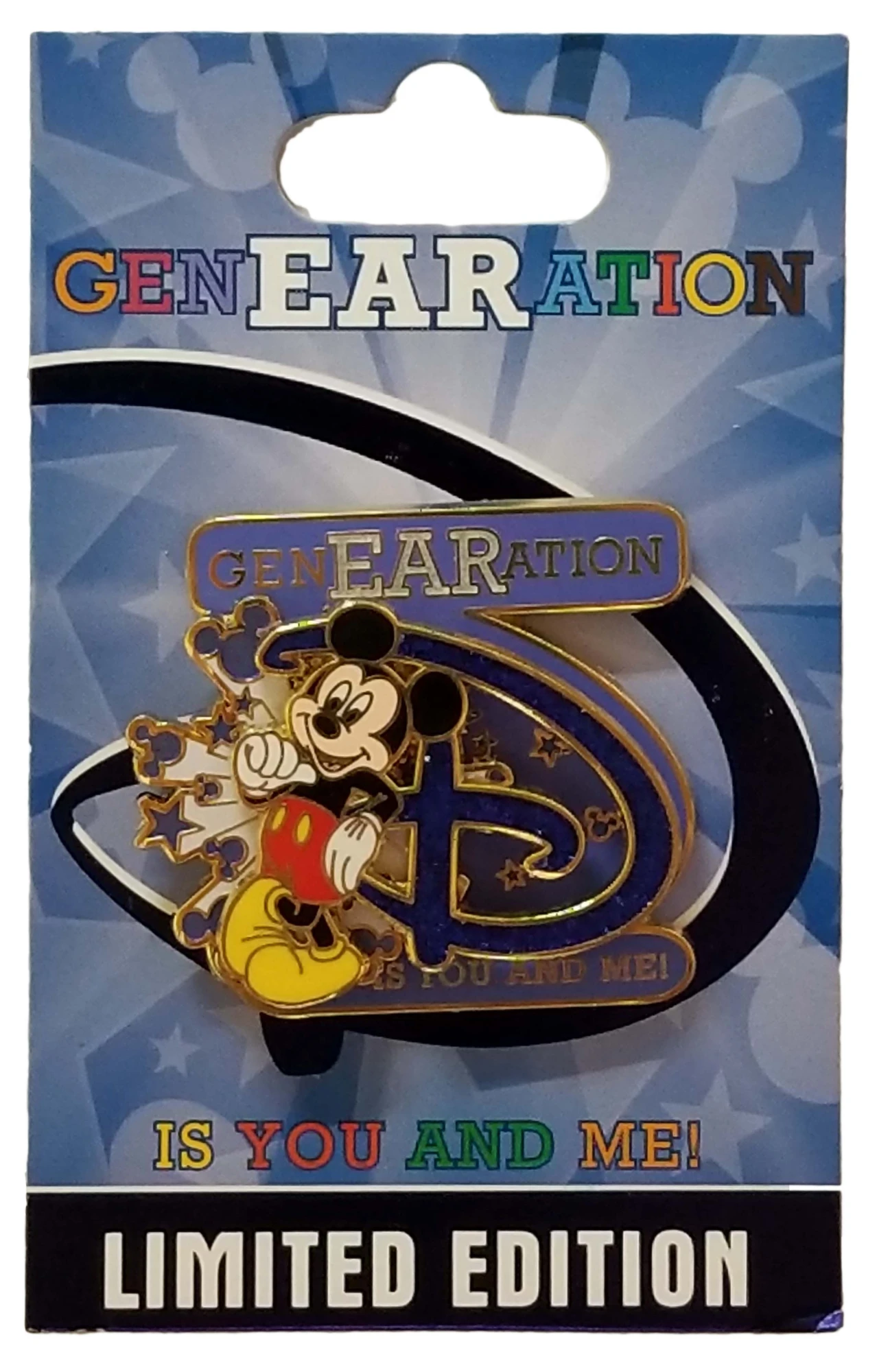 item Disney Pin - GenEARation D Mickey Mouse - Event Logo 108756 2