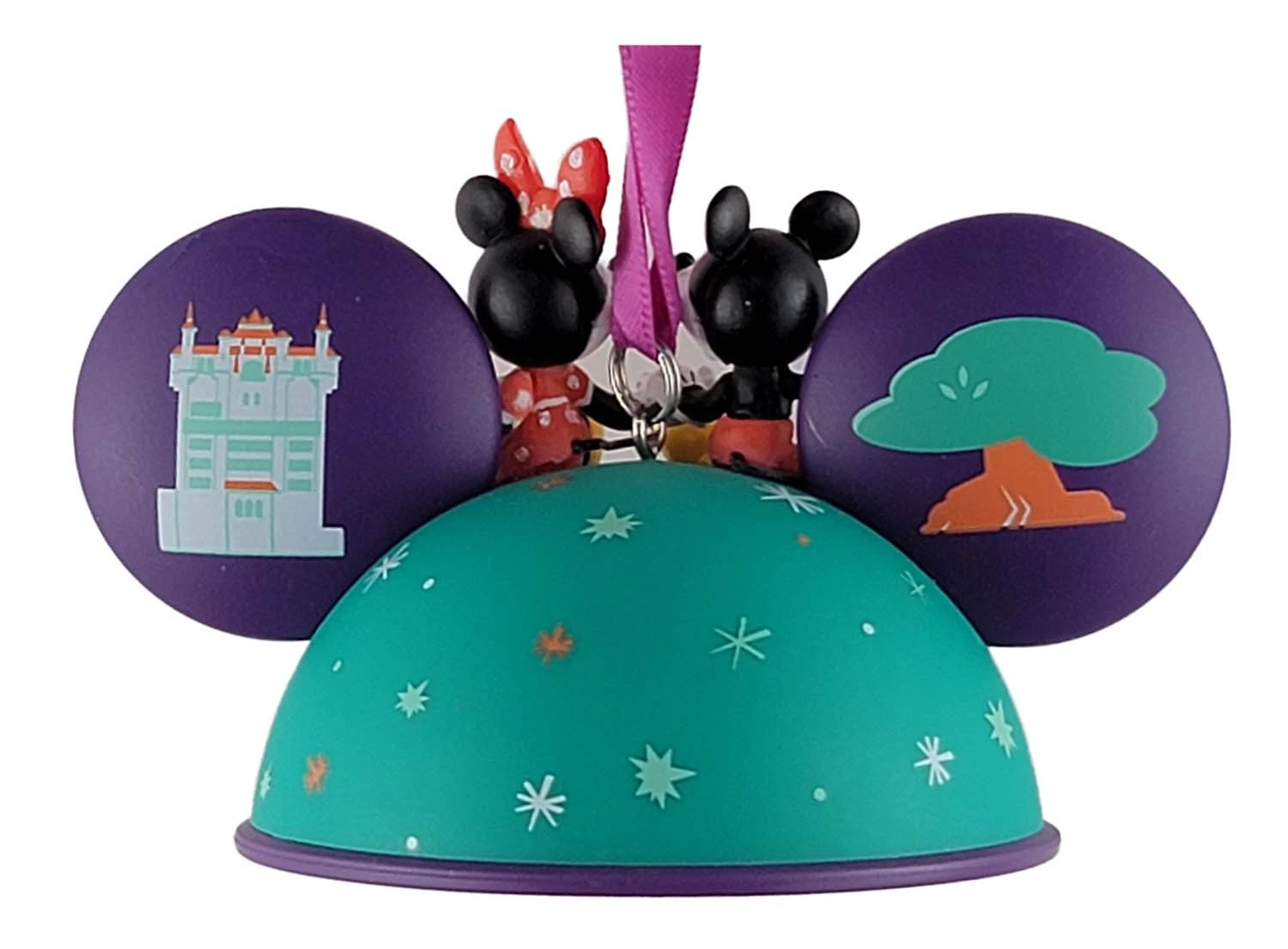 item Disney Parks Ear Hat Ornament - 2026 Walt Disney World - Mickey and Minnie Mouse - Light Up 02454 Ornament Dated 2026 Ear Hat Mickey Minnie Walt Disney World b.webp