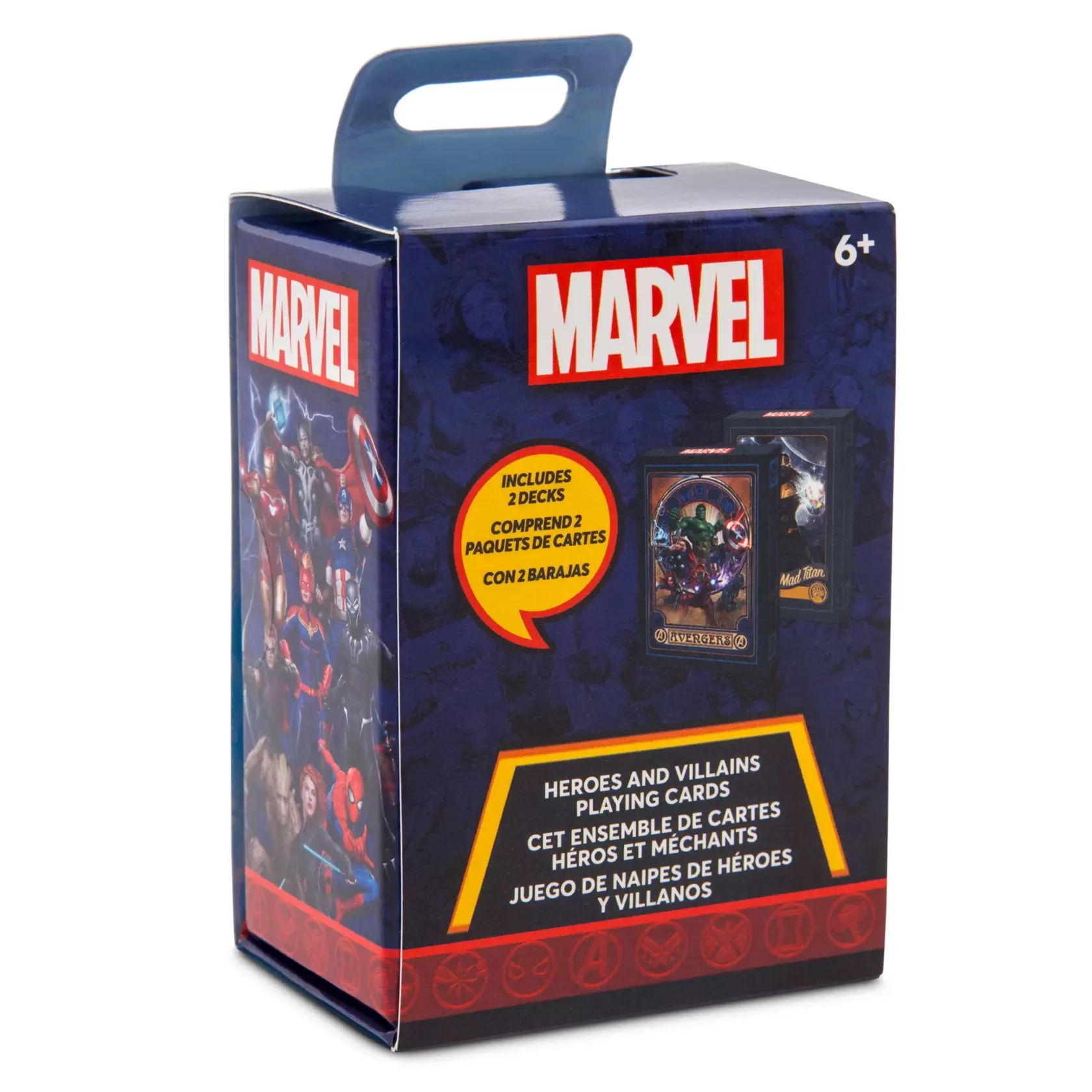 item Heros and Villians - Marvel Playing Cards - 2 Pack 6005105971983-2fmtwebpqlt70wid1680