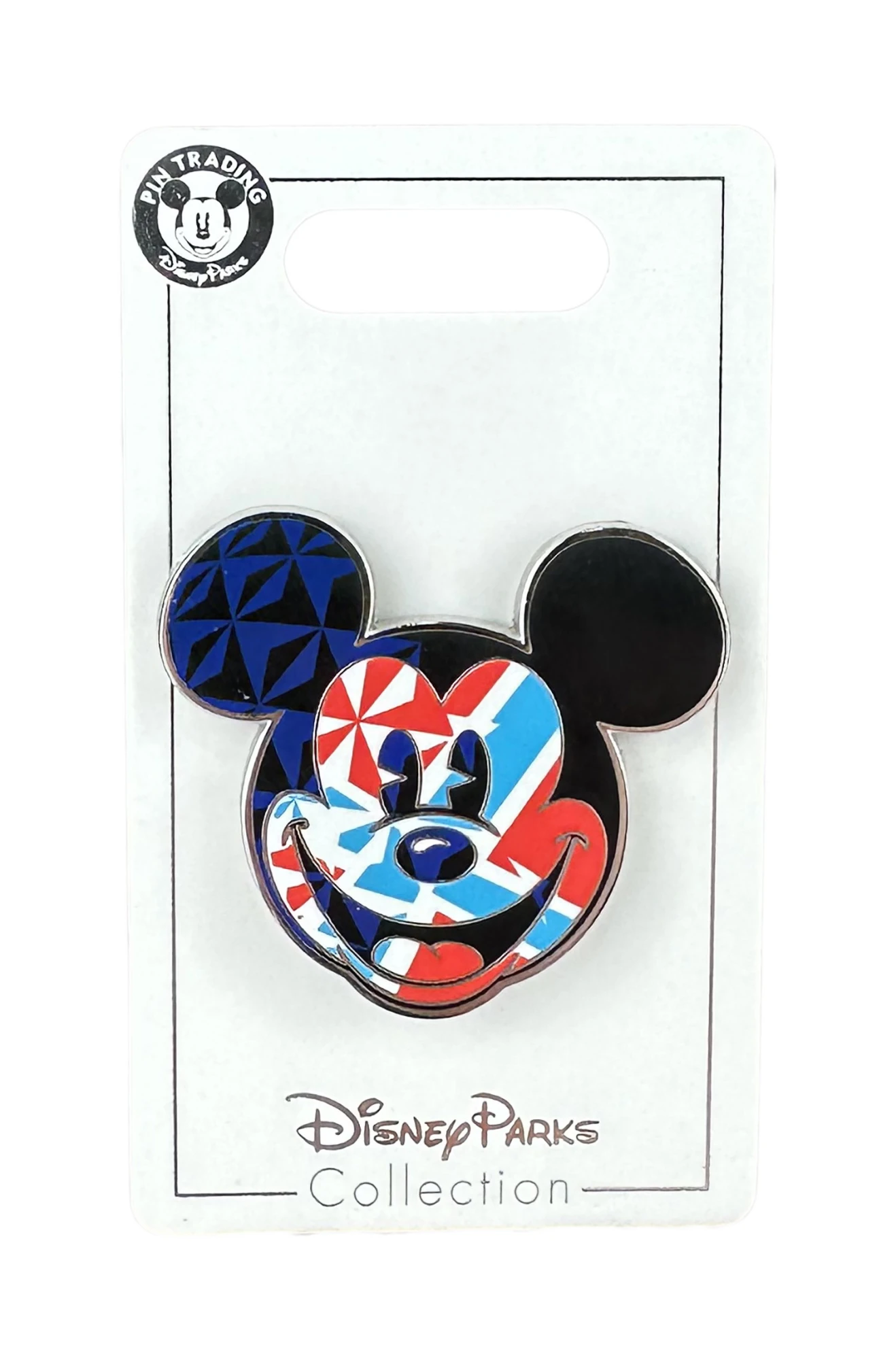 item Disney Pin - Mickey Head - Norway Flag - EPCOT World Showcase IMG_2374