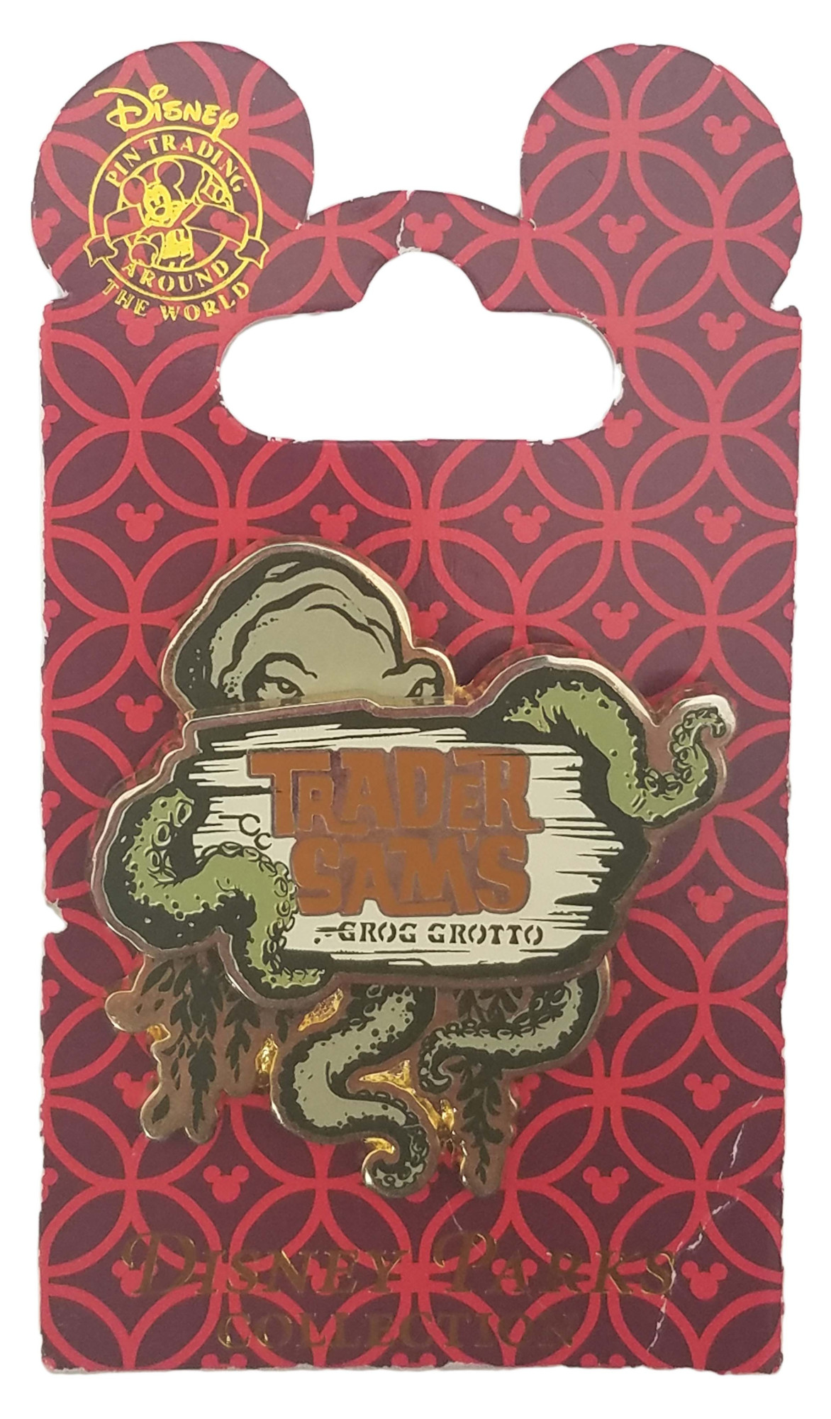 Disney Pin - Trader Sam's Grog Grotto Octopus at 's