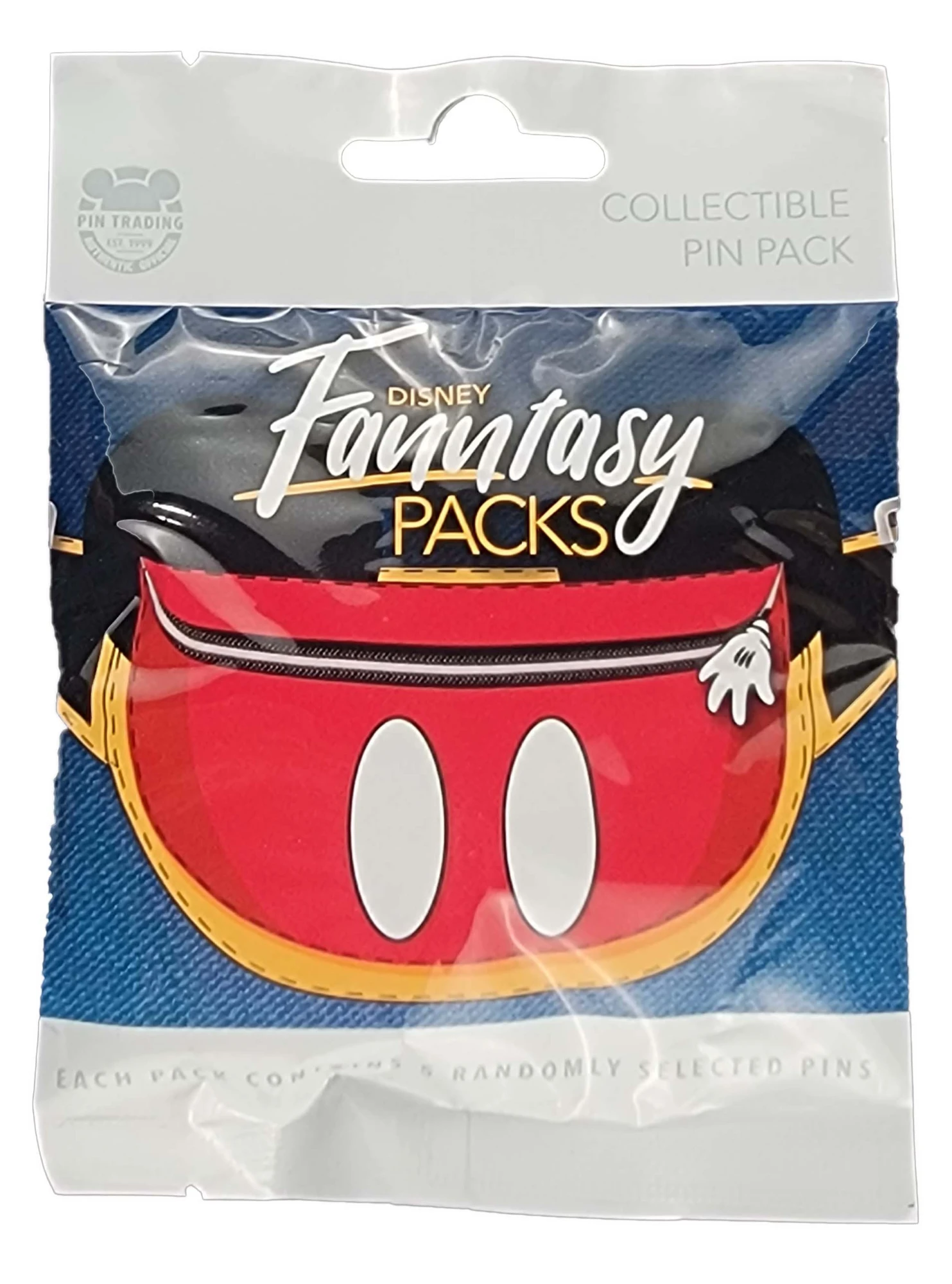 item Disney Pin - Fanntasy Packs Mystery Pouch - 5 Pins 141943