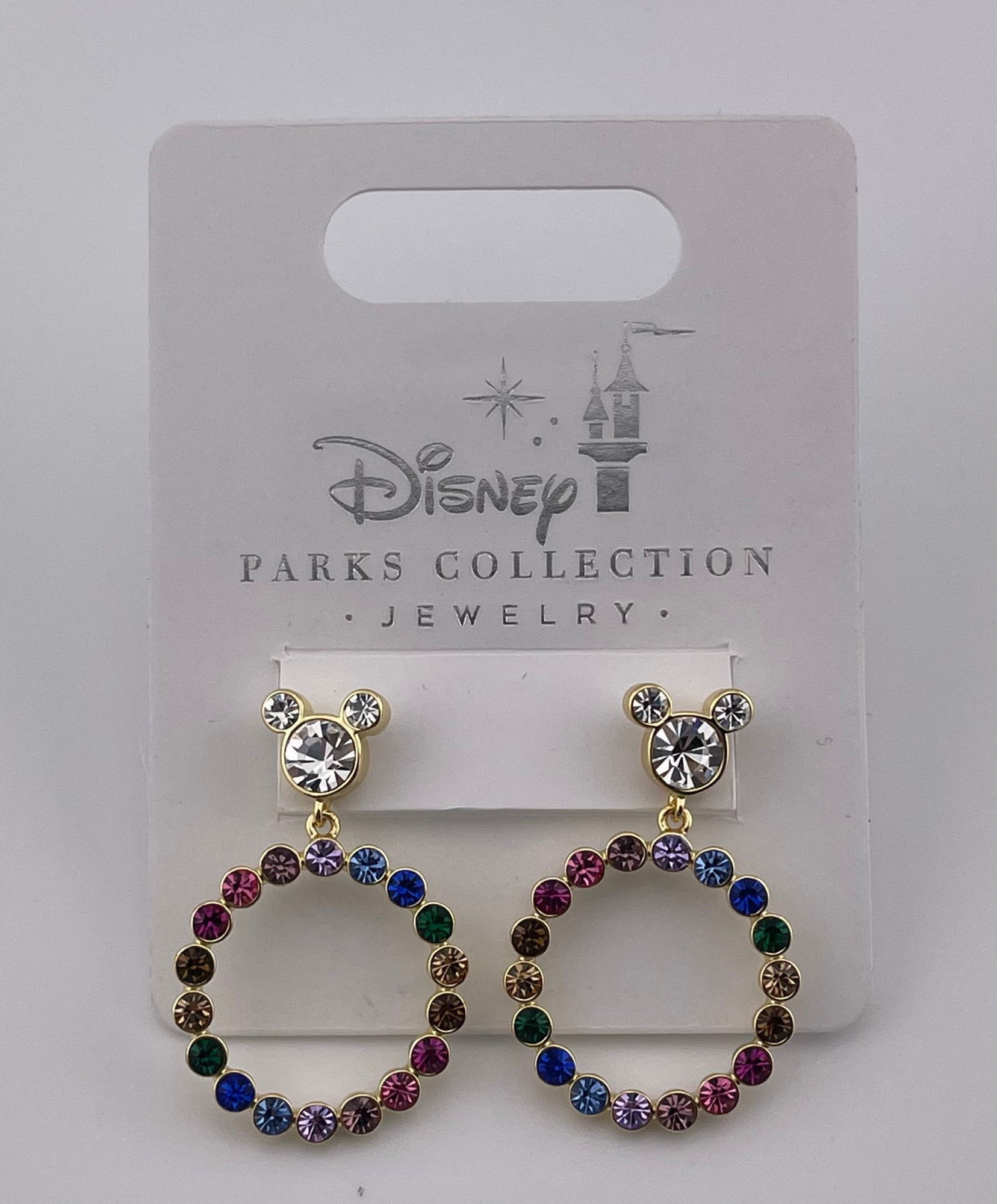 products Disney Parks - Mickey Mouse - Rainbow Hoops - Earrings