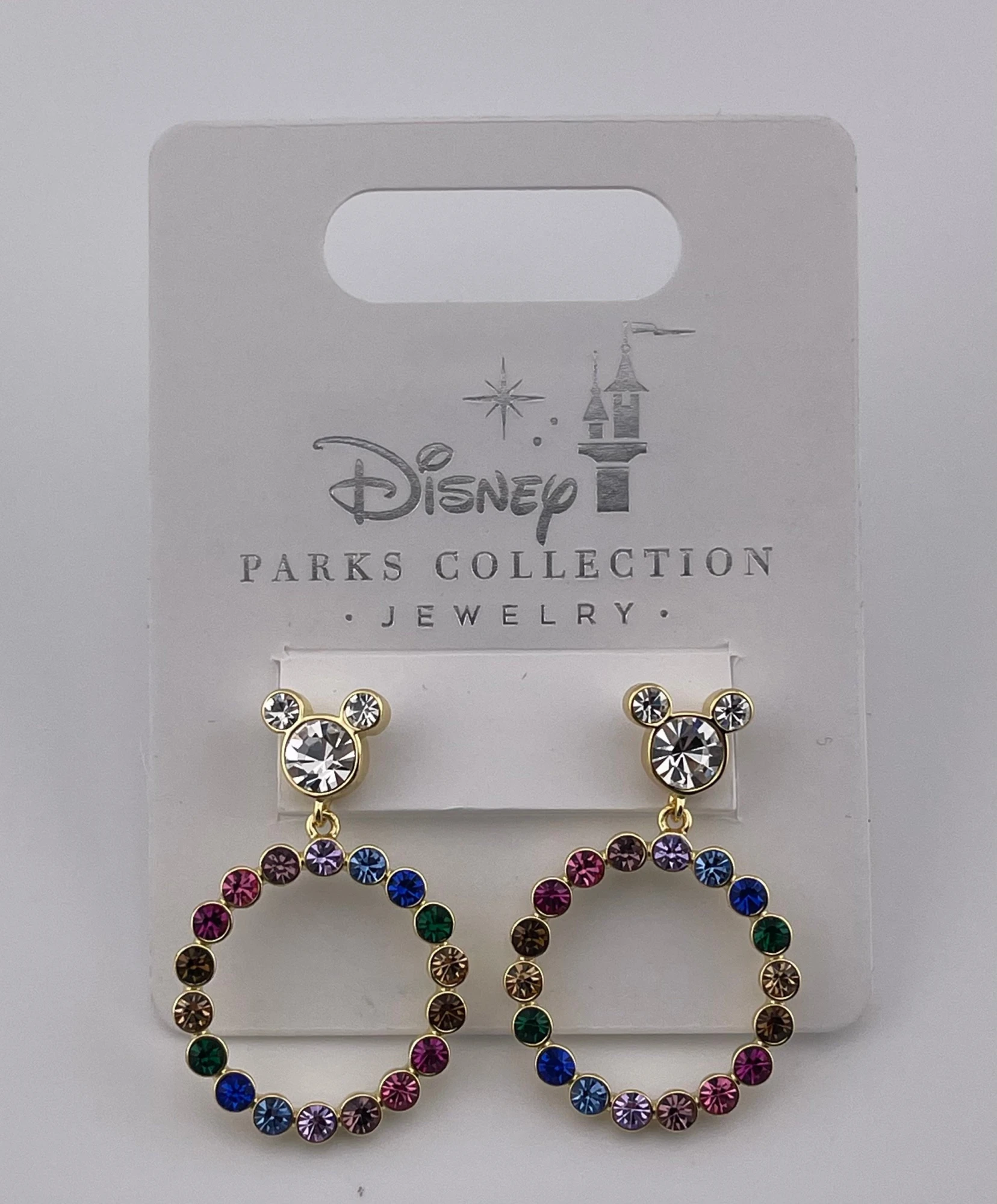 item Disney Parks - Mickey Mouse - Rainbow Hoops - Earrings bf257jpg