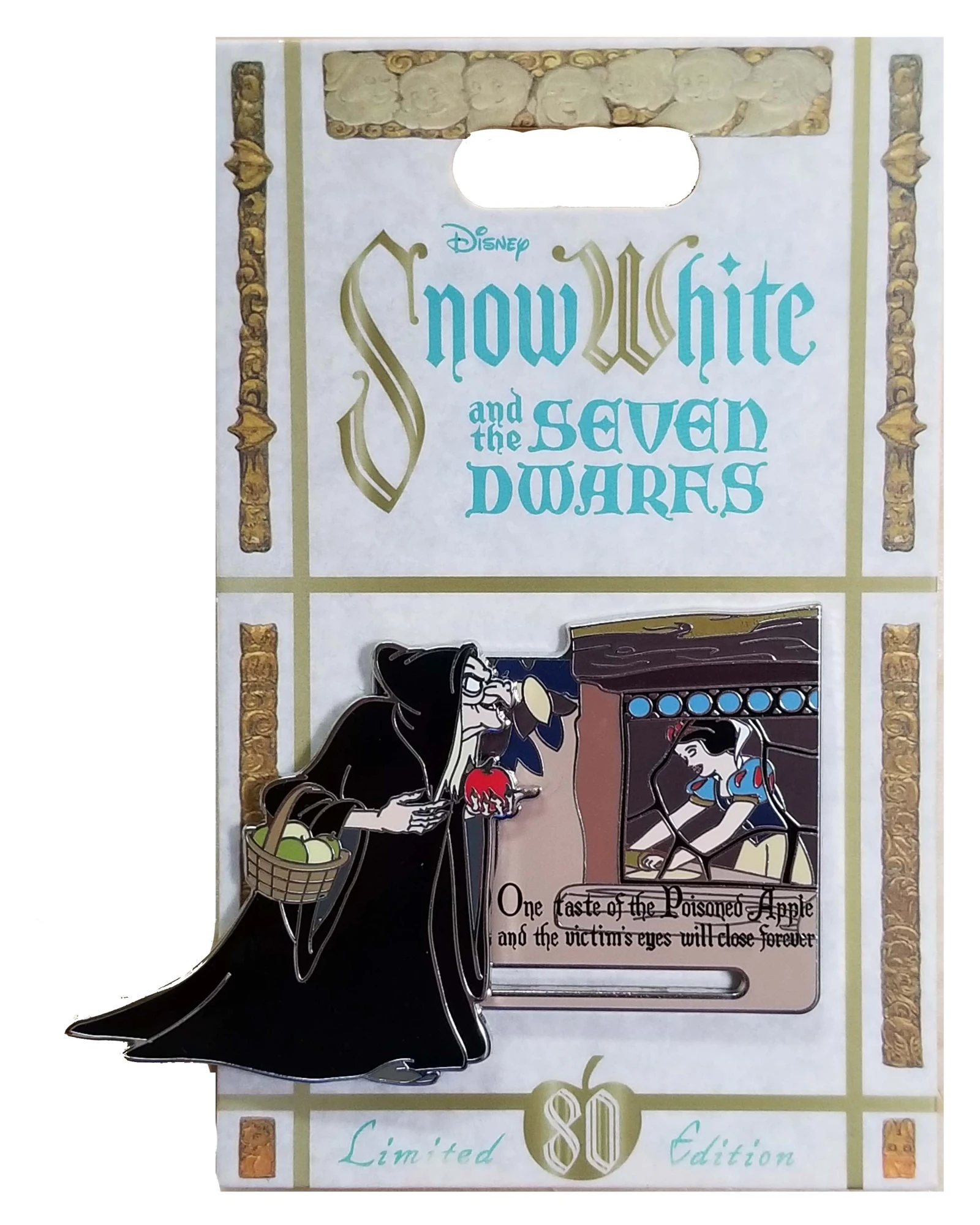 item Disney Pin - Snow White and the Seven Dwarfs 80th Anniversary - The Evil Hag pin 126062 2