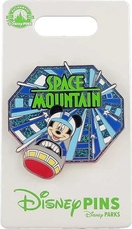item Disney Pin - Space Mountain - Mickey Mouse - Rocket Vehicle 71weyxm-e6l-ac-sy741-jpg