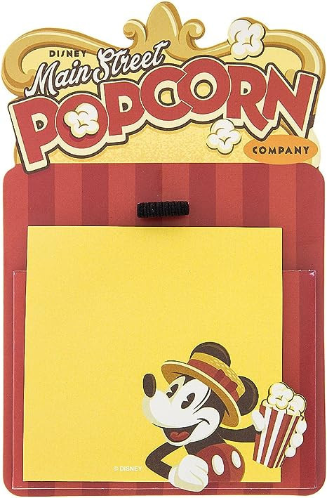 products Disney Parks - Main Street Popcorn - Magnetic Note Holder
