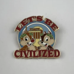 item Adventures By Disney Pin - Viva Italia - Chip 'n' Dale - Let's be Civilized (2008) 71uycxe4gss-ac-sx679-jpg