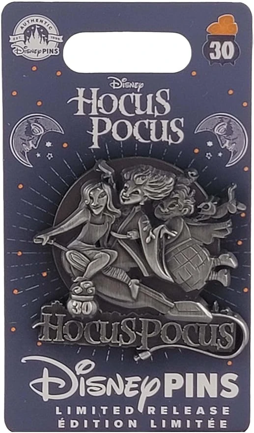 item Disney Pin - Hocus Pocus - 30th Anniversary - Winifred, Mary and Sarah Sanderson - Sculpted Metal 71txu2jiwal-ac-sy879-jpg