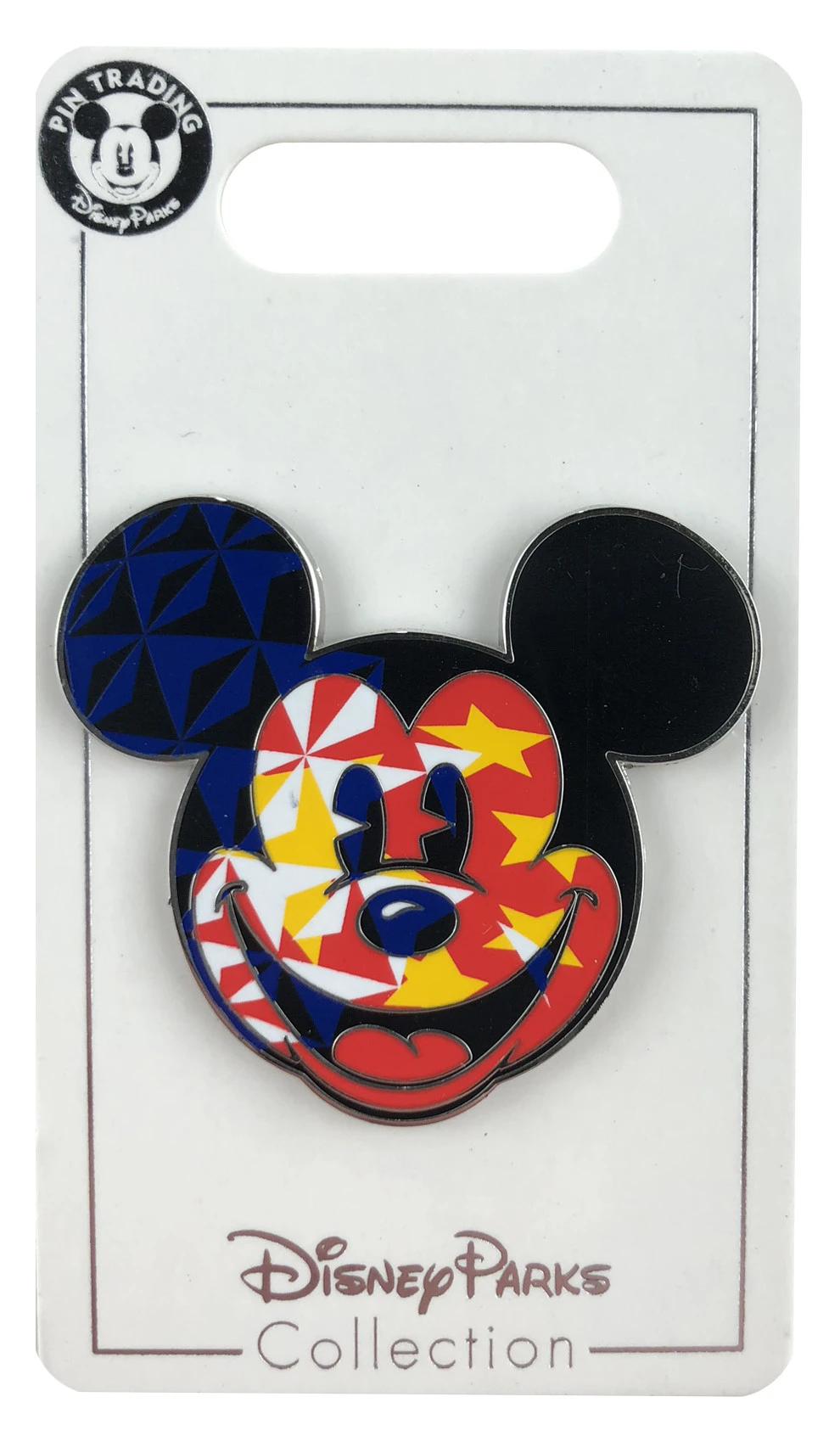 item Disney Pin - Mickey Head - China Flag - EPCOT World Showcase 157021