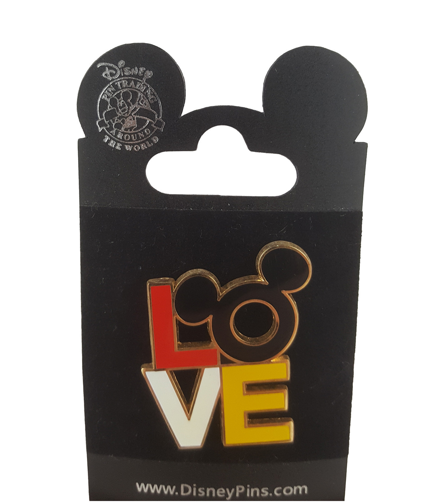 products Disney Pin - LOVE with Mickey Icon