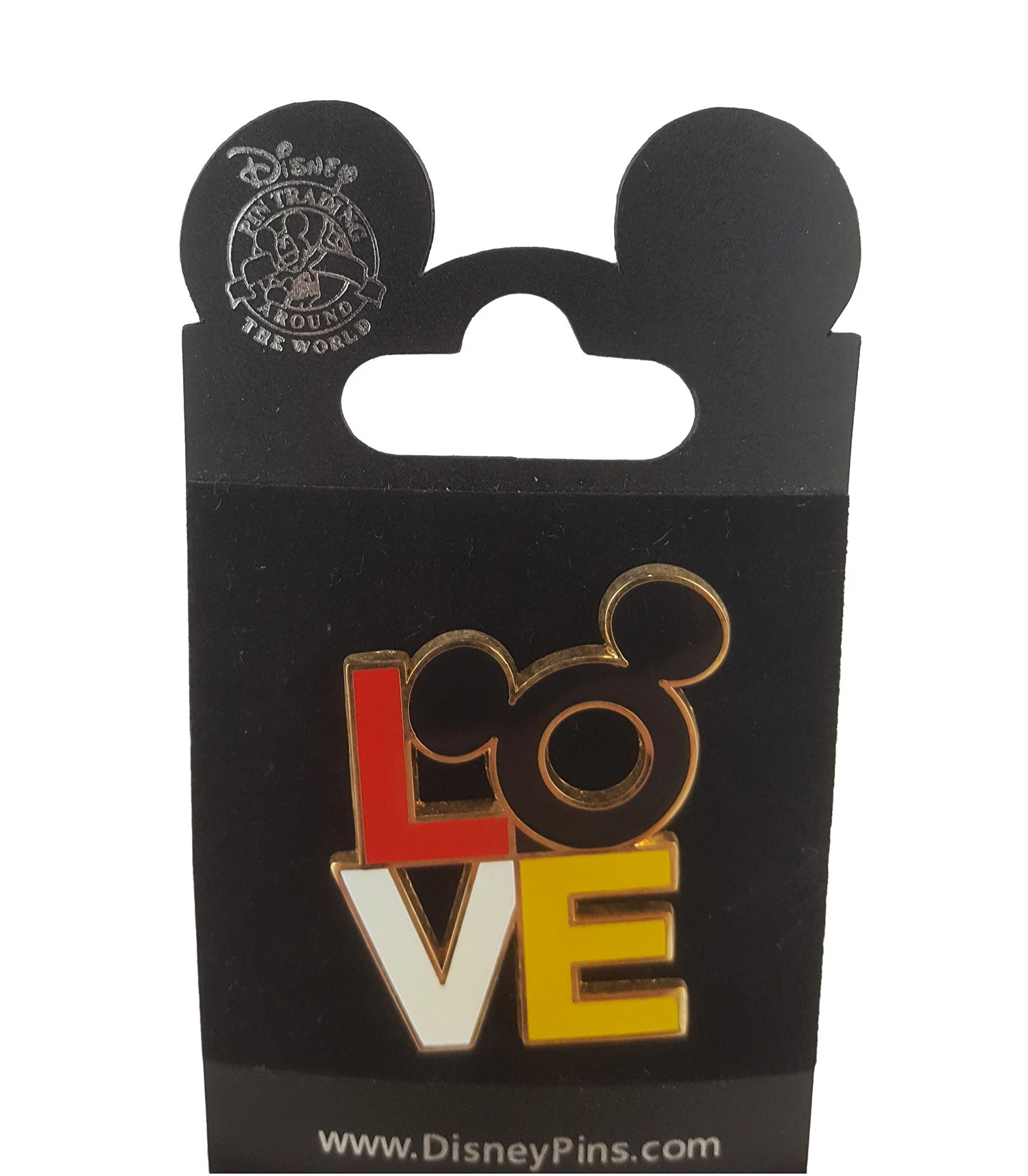 item Disney Pin - LOVE with Mickey Icon 51741