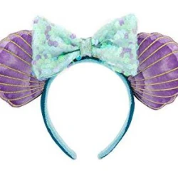 item Disney Parks - Minnie Mouse Ears Headband - The Little Mermaid - Mermaid Hair Don't Care HBArielHair1