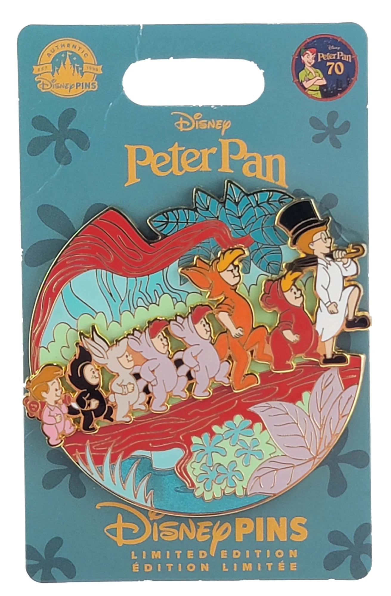 item Disney Pin - Peter Pan - 70th Anniversary - Lost Boys, Michael, and John 153767 ap