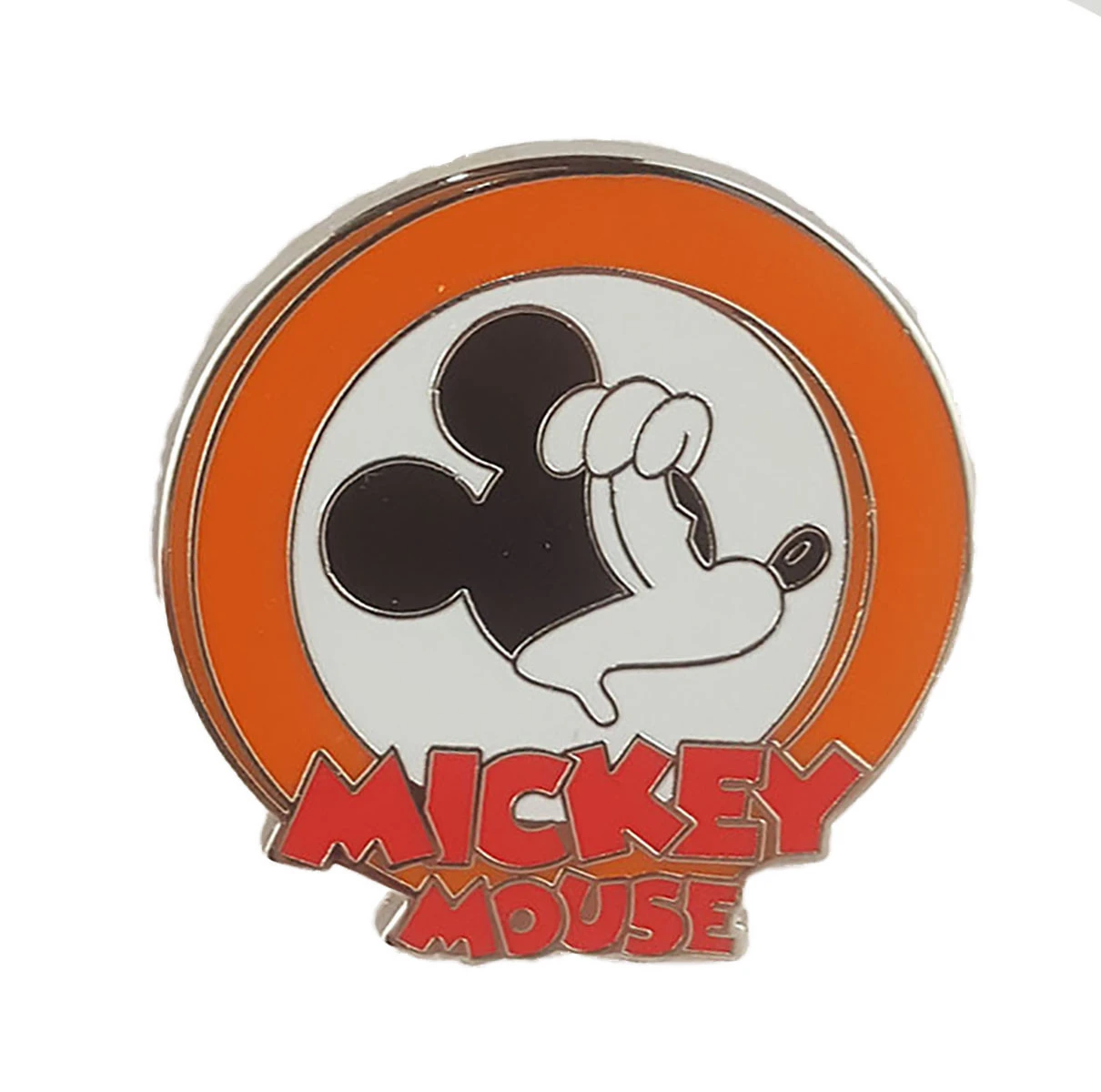 item Disney Pin - Mickey Mouse - Orange - Oh Mickey - Color - Mystery 75886.webp