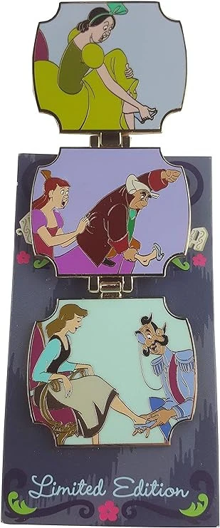 item Disney Pin - Cinderella 70th Anniversary - The Glass Slipper 81hccuboybl-ac-sy741-jpg