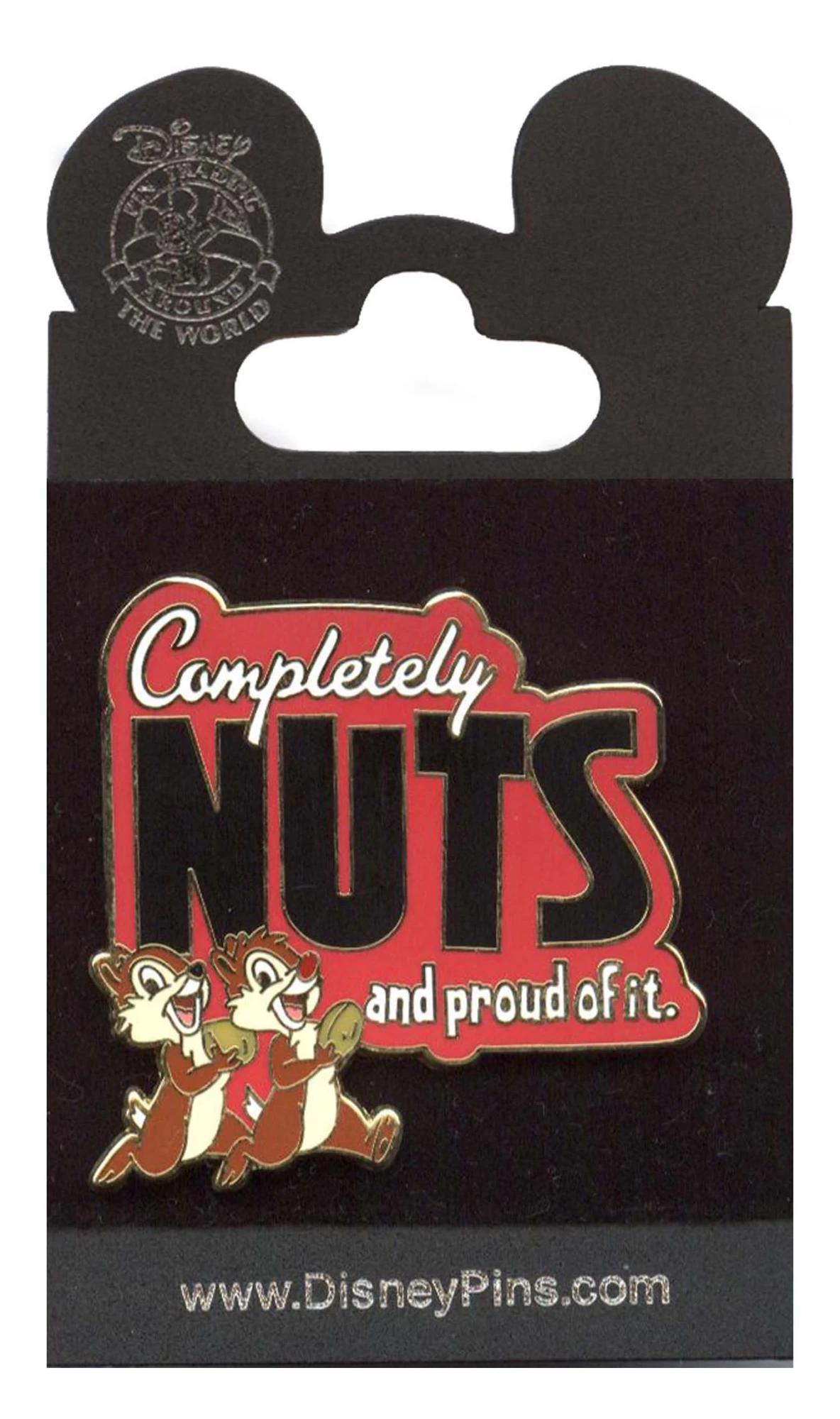 item Disney Pin - Chip 'n' Dale - Completely Nuts 62256