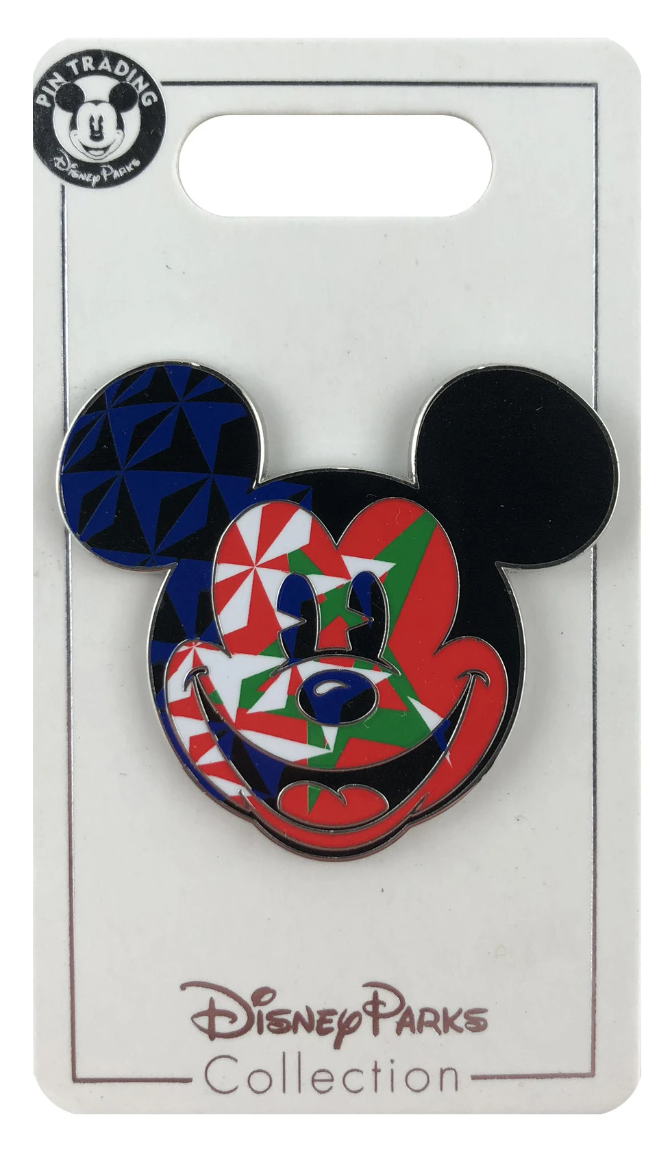 item Disney Pin - Mickey Head - Morocco Flag - EPCOT World Showcase 157024