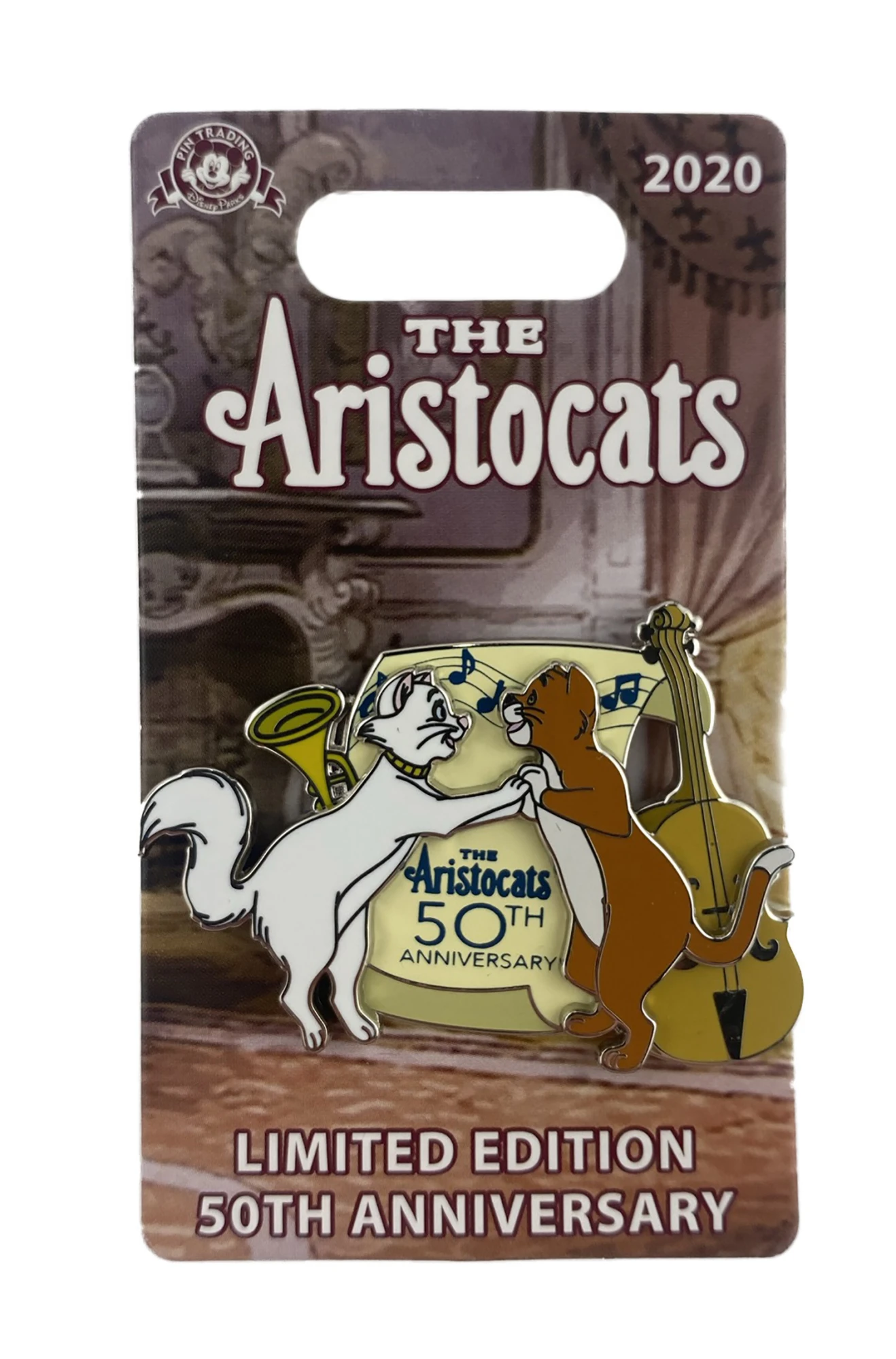 item Disney Pin - Aristocats 50th Anniversary - Duchess and Thomas O'Malley 141490