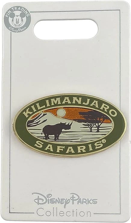 item Disney Pin - Kilimanjaro Safaris Attraction Logo - Rhino Sunset 61vq45fngvl-ac-sy741-jpg