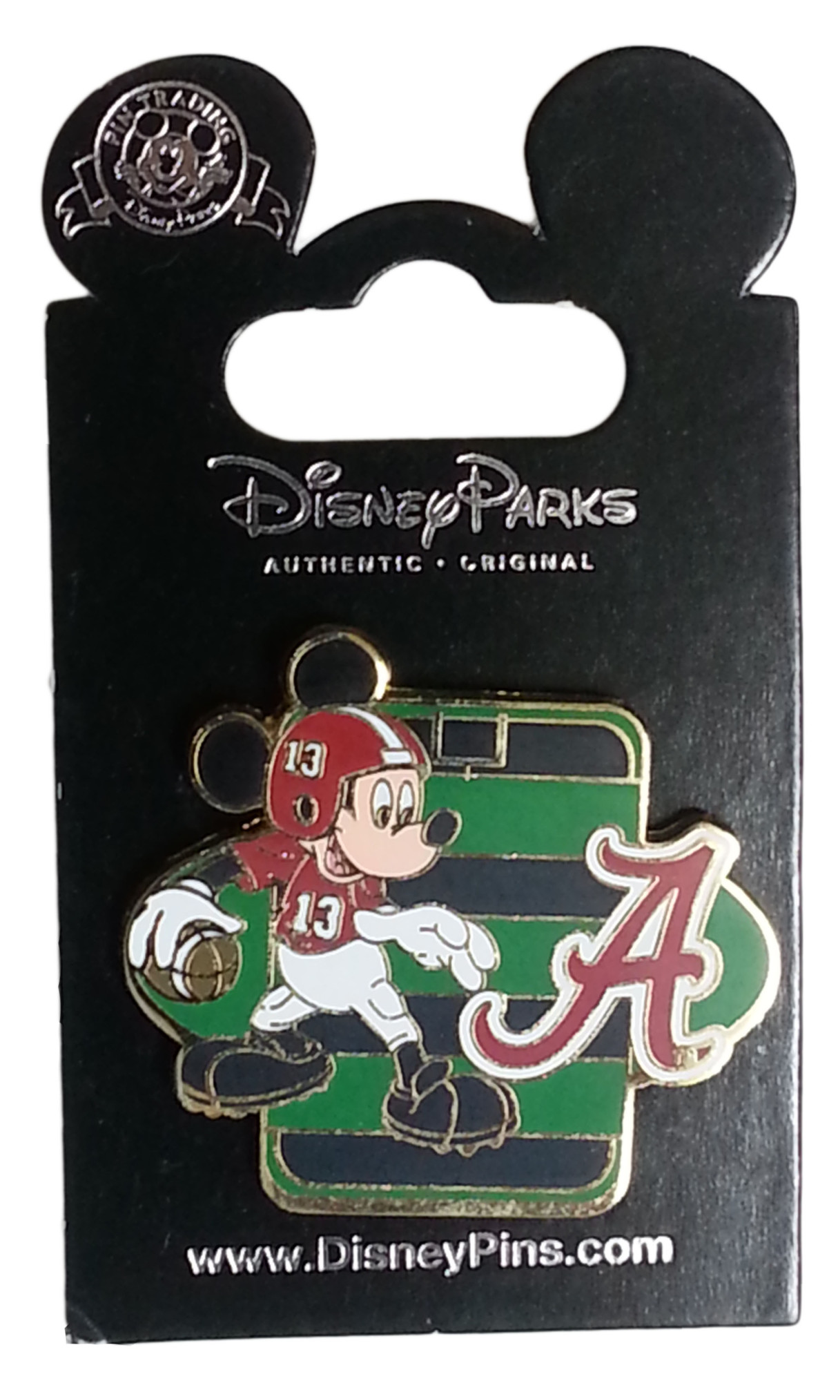 products Disney Pin - Football Mickey - University of Alabama