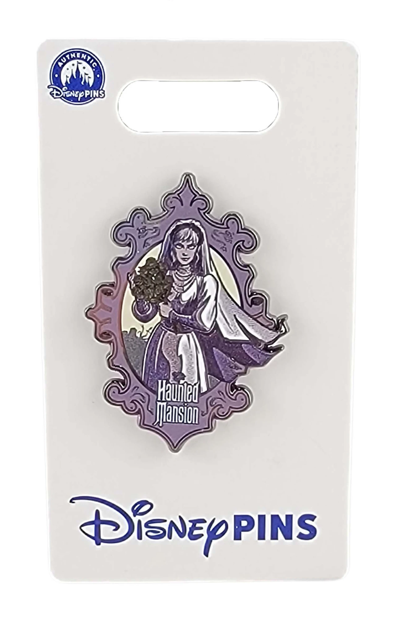 item Disney Pin - The Haunted Mansion - The Bride - Constance Hatchaway - Black Roses 176546.webp