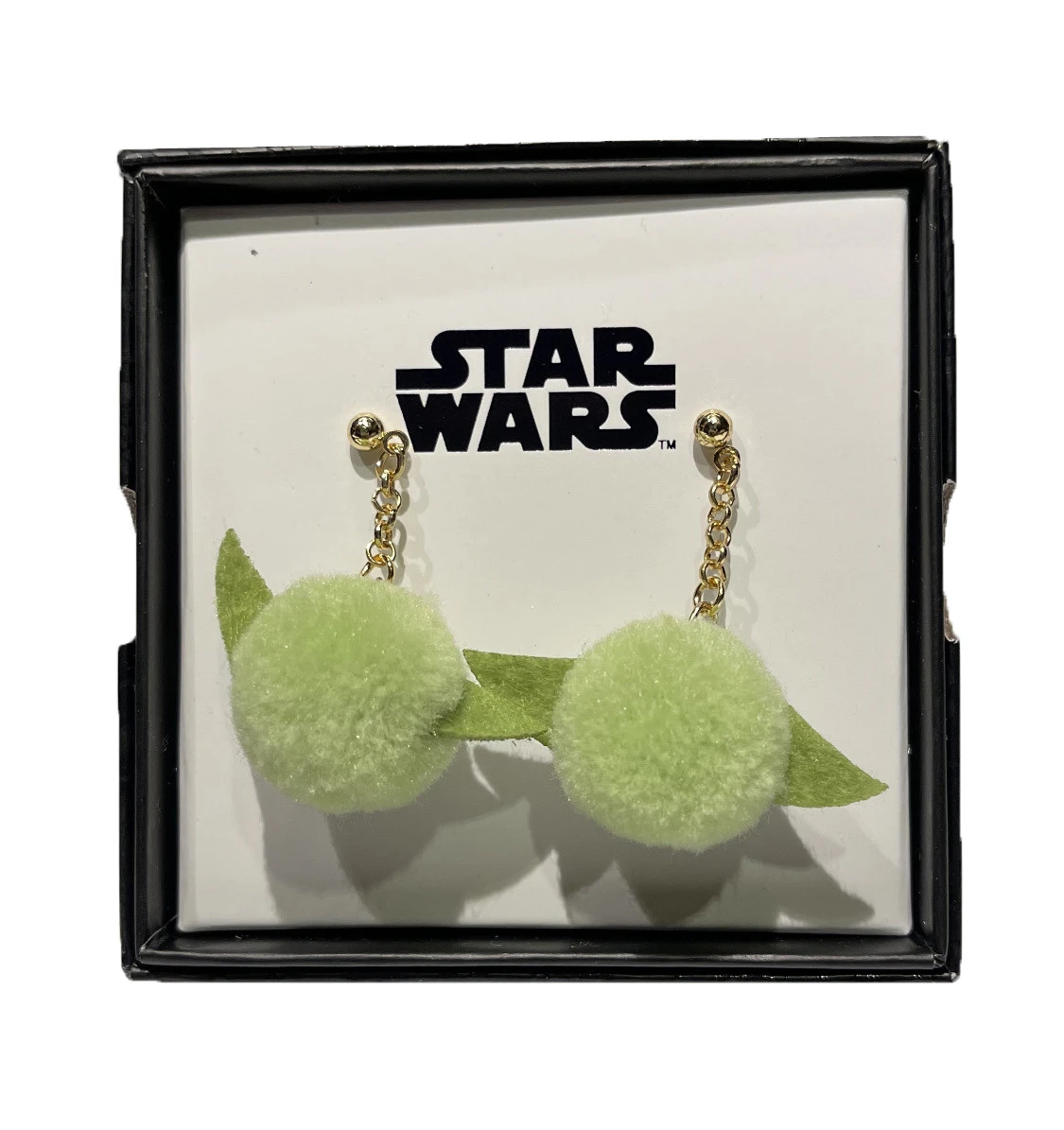 item Disney Parks - Dangle Earrings - Baby Yoda - Star Wars - Pom Pom sc151133jpg