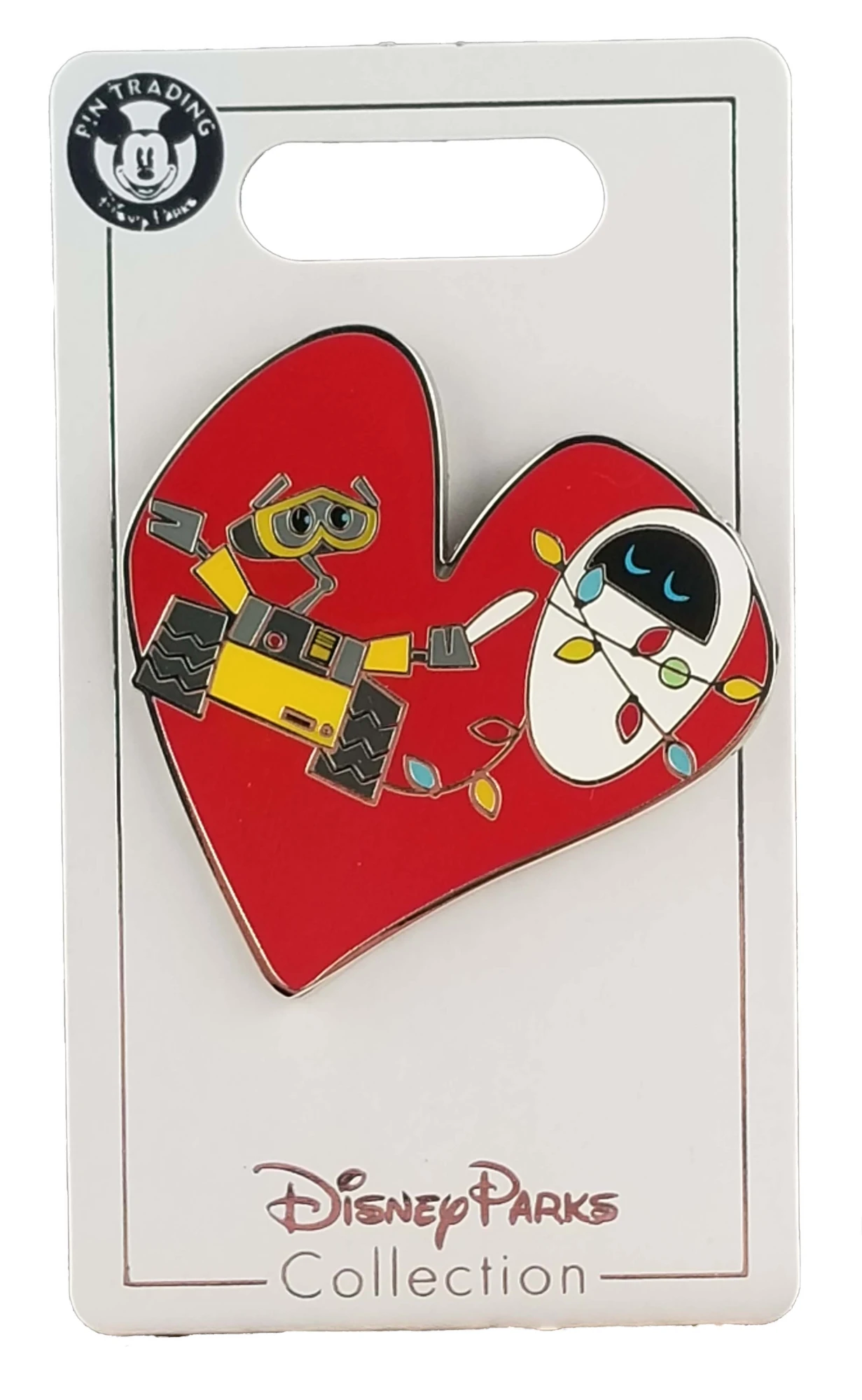 item Disney Pin - Wall-E and Eve - Heart - Valentine’s Day 150532