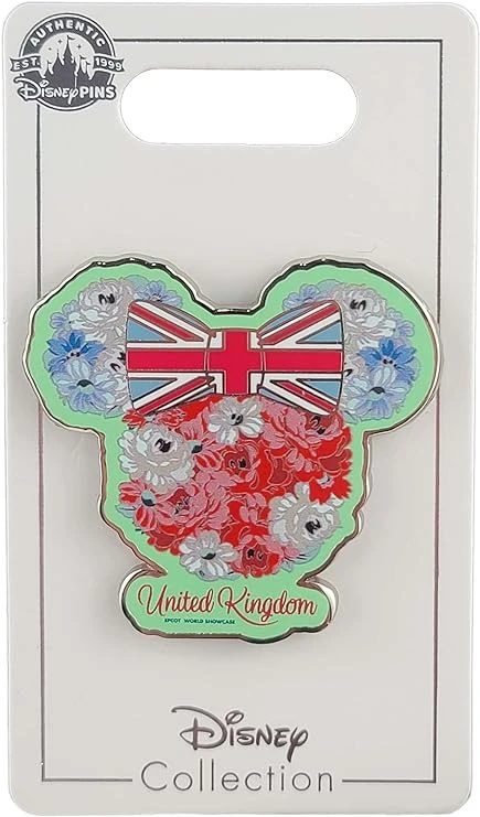 item Disney Pin - EPCOT World Showcase - United Kingdom - Mickey Icon - Union Jack 713-ijtnqnl-ac-sy741-jpg