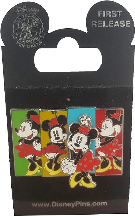 item Disney Pin - Colorful Squares - Minnie Mouse 714lgtakl-ac-sy741-jpg