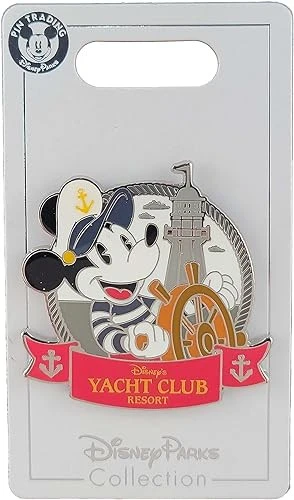 item Disney Pin - Yacht Club Resort - Captain Mickey at the Helm 71pppcu7sel-ac-sy500-jpg.webp