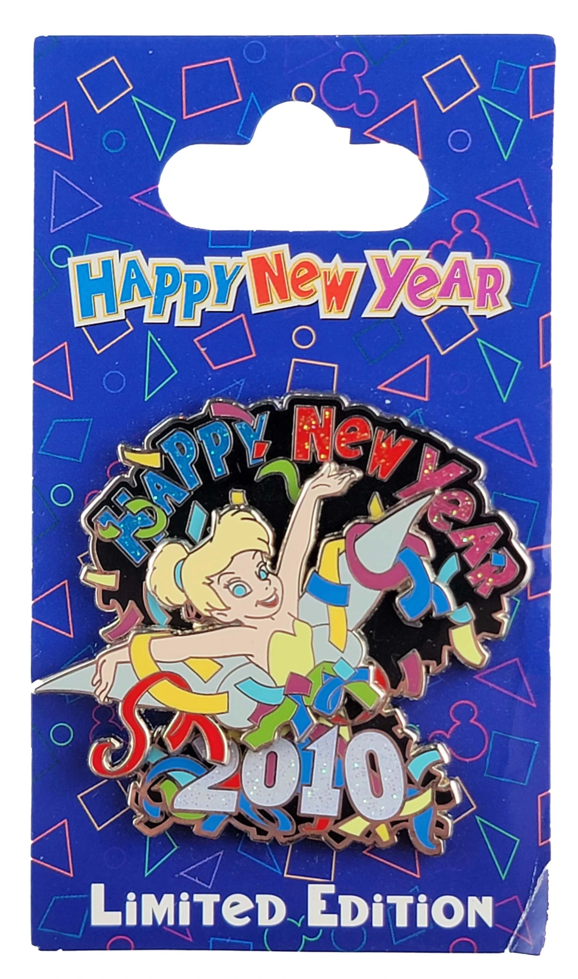 item Disney Pin - Happy New Year 2010 - Tinker Bell 73867a