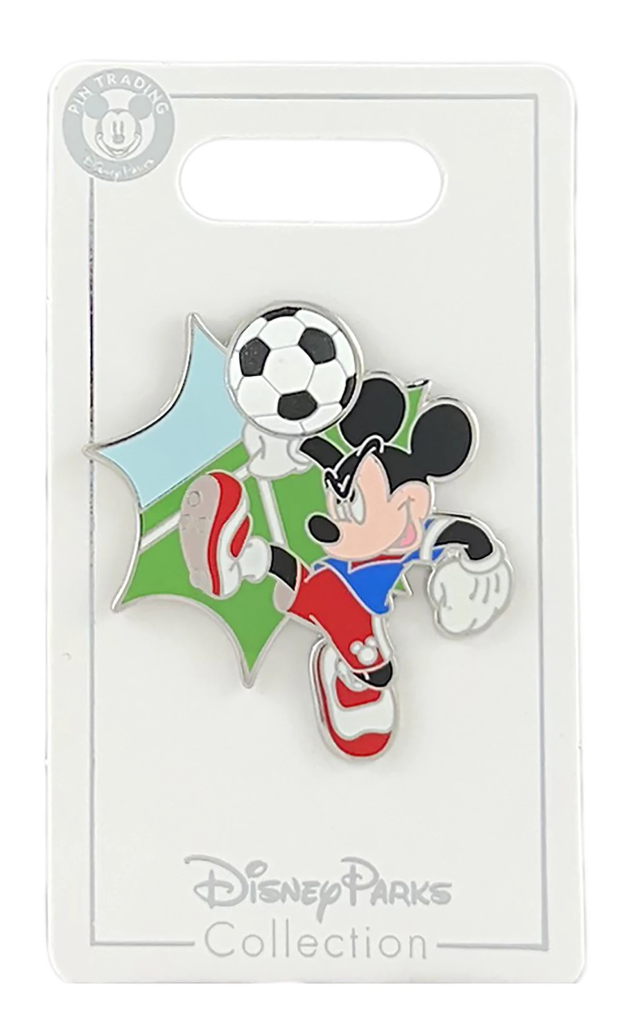 item Disney Pin - Mickey Mouse - Soccer Ball Kick 98972